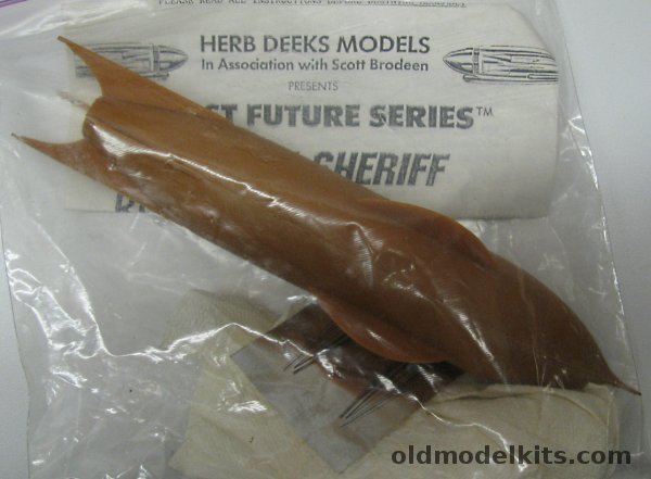Herb Deeks 1/72 Commando Cody Rocket Ship 'Space Sheriff' by Herb Deeks - Bagged plastic model kit